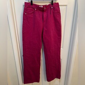 Zara pink denim